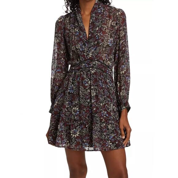 ba&sh Dresses & Skirts - ba&sh Giani Sheer Floral Mini dress size S C3